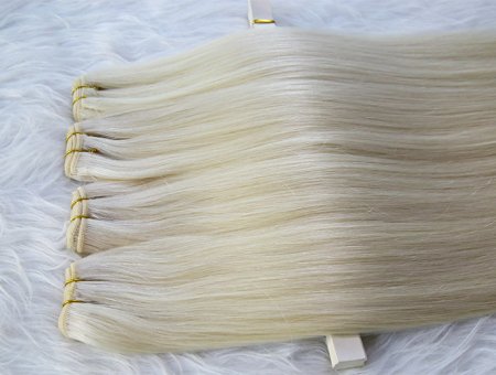 100% Virgin Remy Double Weft Hair Extensions 20inch #60A