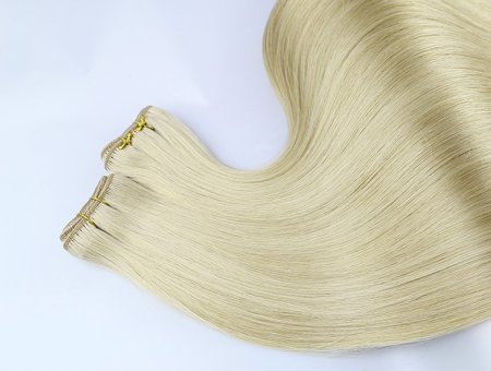 Best Quality 100% Raw Virgin Machine Made Hair Extensions 22inch #18