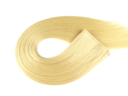 European Remy Straight Double Drawn Balayage Invisible Flat Track Hair Weft