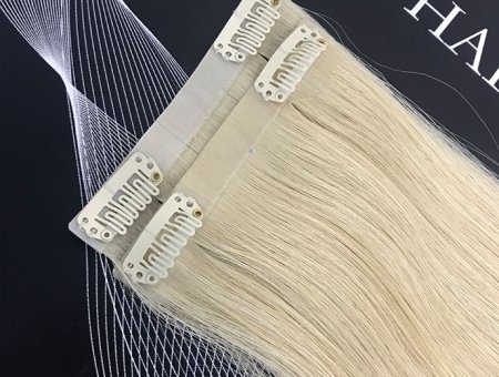 High Quality Seamless Easy Wear PU Skin Weft Clip In Hair Extension