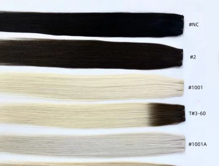 Invisible Weft No Return Hair Double Drawn Genius Weft Hair Extensions