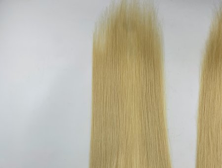 European Hair Blonde Color Swiss Lace Topper Hand Tied 6x5.5 Women Topper