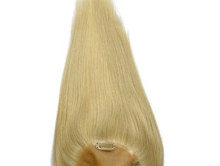 Stock Drop Shipping Virgin Cuticle Aligned Remy Hair Mono Base Topper For Women